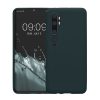 Pouzdro Kwmobile pro Xiaomi Mi Note 10/Note 10 Pro, tmavě zelené, silikonové, KWM000010UX010C