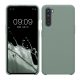 Pouzdro Kwmobile pro OnePlus Nord, zelené, silikonové, KWM0000117M038C
