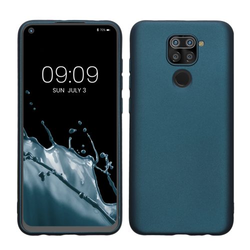 Pouzdro Kwmobile pro Xiaomi Redmi Note 9, modré, silikonové, KWM000011FJ005C