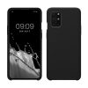 Pouzdro Kwmobile pro OnePlus 8T, černé, silikonové, KWM0000123Q023C