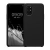 Pouzdro Kwmobile pro OnePlus 8T, černé, silikonové, KWM0000123Q023C