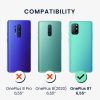 Pouzdro Kwmobile pro OnePlus 8T, černé, silikonové, KWM0000123Q023C