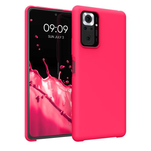 Pouzdro Kwmobile pro Xiaomi Redmi Note 10 Pro, růžové, silikonové, KWM000012OI011C