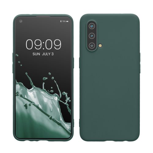 Pouzdro Kwmobile pro OnePlus Nord CE 5G, zelené, silikonové, KWM000013HO015C