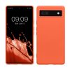 Pouzdro Kwmobile pro Google Pixel 6a, růžové, silikonové, KWM000015OO025C