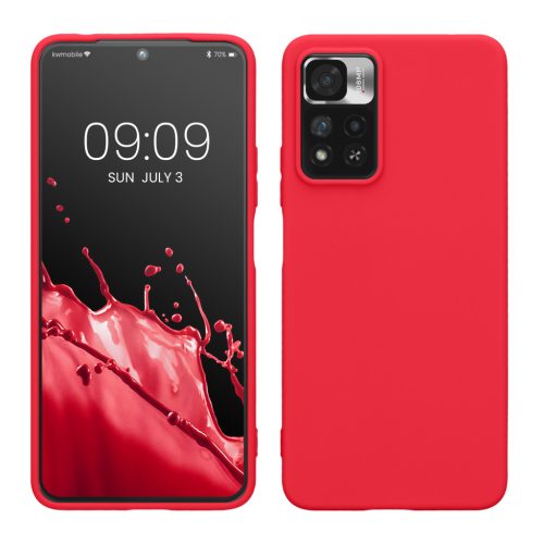 Pouzdro Kwmobile pro Xiaomi Redmi Note 11 Pro Plus 5G/Note 11 Pro Plus 5G, růžové, silikonové, KWM000015PY014C