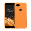 Pouzdro Kwmobile pro Google Pixel 3a, oranžové, silikonové, KWM000009OS032C