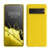 Pouzdro Kwmobile pro Google Pixel 7, žluté, silikonové, KWM000016ZL025C
