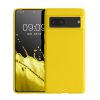 Pouzdro Kwmobile pro Google Pixel 7, žluté, silikonové, KWM000016ZL025C