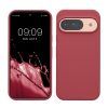Pouzdro Kwmobile pro Google Pixel 9/Pixel 9 Pro, tmavě růžové, silikonové, KWM000020PI024C