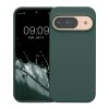 Pouzdro Kwmobile pro Google Pixel 9/Pixel 9 Pro, tmavě zelené, silikonové, KWM000020PI025C