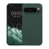 Pouzdro Kwmobile pro Google Pixel 9 Pro XL, tmavě zelené, silikonové, KWM000020PV026C
