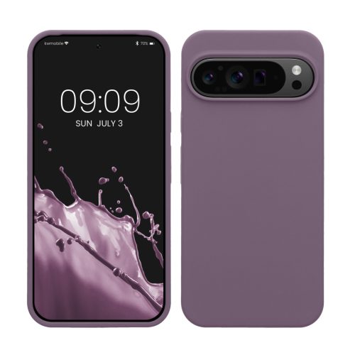 Pouzdro Kwmobile pro Google Pixel 9 Pro XL, fialové, silikonové, KWM000020PV027C