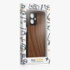 Pouzdro Kwmobile pro Motorola Moto G54, hnědé, dřevo/silikon, KWM000022VV001C