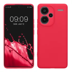   Pouzdro Kwmobile pro Xiaomi Redmi Note 13 Pro Plus 5G, růžové, silikonové, KWM000020OF006C