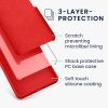 Pouzdro Kwmobile pro Google Pixel 9/Pixel 9 Pro, červené, silikonové, KWM000020PI034C