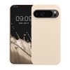 Pouzdro Kwmobile pro Google Pixel 9 Pro XL, krémové, silikonové, KWM000020PV030C