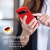 Pouzdro Kwmobile pro Google Pixel 9 Pro XL, červené, silikonové, KWM000020PV034C