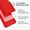 Pouzdro Kwmobile pro Google Pixel 9 Pro XL, červené, silikonové, KWM000020PV034C