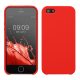 Pouzdro Kwmobile pro Apple iPhone 5/iPhone 5s/iPhone SE, červené, silikonové, KWM000008GO104C
