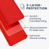 Pouzdro Kwmobile pro Apple iPhone 5/iPhone 5s/iPhone SE, červené, silikonové, KWM000008GO104C