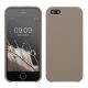 Pouzdro Kwmobile pro Apple iPhone 5/iPhone 5s/iPhone SE, béžové, silikonové, KWM000008GO105C