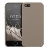 Pouzdro Kwmobile pro Apple iPhone 5/iPhone 5s/iPhone SE, béžové, silikonové, KWM000008GO105C