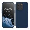 Silikonový kryt Kwmobile pro Apple iPhone 15 Pro, modrý, KWM000020CC049C