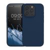 Silikonový kryt Kwmobile pro Apple iPhone 15 Pro, modrý, KWM000020CC049C