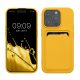 Silikonový kryt Kwmobile pro Apple iPhone 15 Pro, žlutý, KWM000020EO014C