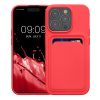 Silikonový kryt Kwmobile pro Apple iPhone 15 Pro, růžový, KWM000020EO015C