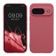 Pouzdro Kwmobile pro Google Pixel 9, tmavě růžové, silikonové, KWM000020PG021C