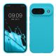 Pouzdro Kwmobile pro Google Pixel 9, světle modré, silikonové, KWM000020PG022C