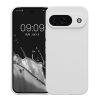 Pouzdro Kwmobile pro Google Pixel 9, bílé, silikonové, KWM000020PG023C