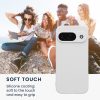 Pouzdro Kwmobile pro Google Pixel 9, bílé, silikonové, KWM000020PG023C