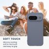 Pouzdro Kwmobile pro Google Pixel 9, šedé, silikonové, KWM000020PG024C