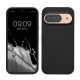 Pouzdro Kwmobile pro Google Pixel 9/Pixel 9 Pro, černé, silikonové, KWM000020PI037C