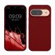 Pouzdro Kwmobile pro Google Pixel 9/Pixel 9 Pro, červené, silikonové, KWM000020PI041C
