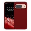 Pouzdro Kwmobile pro Google Pixel 9/Pixel 9 Pro, červené, silikonové, KWM000020PI041C