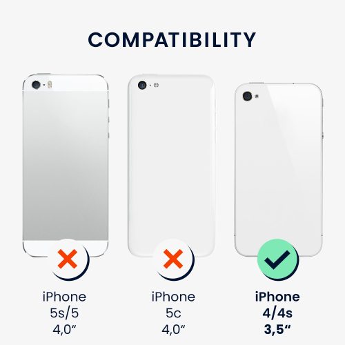 Pouzdro pro Apple iPhone 4 / iPhone 4s, silikonové, černé, 10719