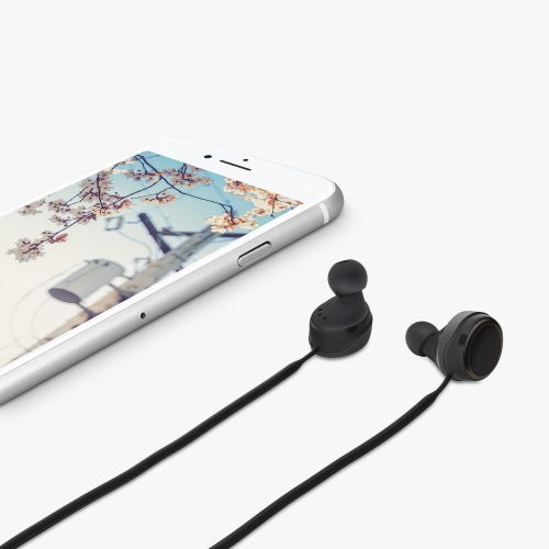 Řemínek pro sluchátka JBL Live 300TWS, Kwmobile, Black, Silikon, 59279.01