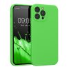 Kryt Kwmobile pro Apple iPhone 13 Pro Max, silikonový, zelený, 59361.159