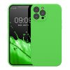 Kryt Kwmobile pro Apple iPhone 13 Pro Max, silikonový, zelený, 59361.159