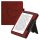 Obal pro Amazon Kindle Oasis 10, Kwmobile, červený, ekokůže, 59393.01