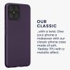 Pouzdro Kwmobile pro Honor X8, Silicon, Purple, 59329.115