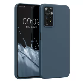   Kryt Kwmobile pro Xiaomi Redmi Note 11 Pro/Redmi Note 11 Pro 5G, silikon, modrý, 57373.202