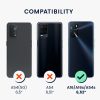 Pouzdro Kwmobile pro OPPO A16/A16s, silikonové, růžové, 59410.154