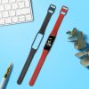 Sada 2 popruhů pro Samsung Galaxy Fit 2, Kwmobile, černá/červená, silikon, 53962.11