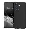 Pouzdro Kwmobile pro Asus Zenfone 9, silikonové, černé, 59449,47