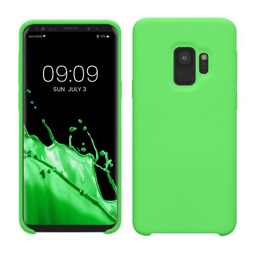 kwmobile kryt pro Samsung Galaxy S9, silikonový, zelený, 44182.159
